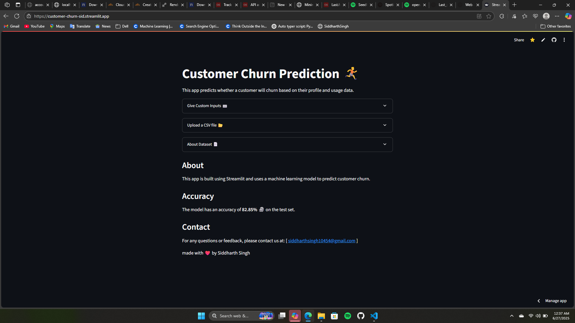 Neon Dashboard Screenshot